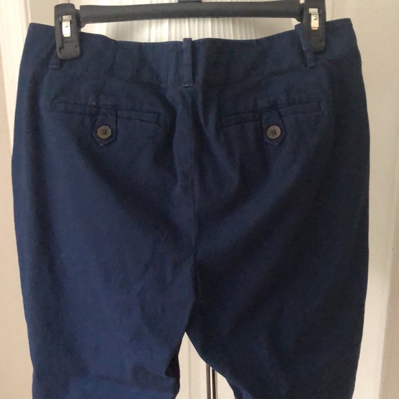 Talbots Frayed Hem Crop Pants - Picture 6 of 6